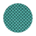 thumbnail image 1 of Disketp Aquamarine Glitter Small Mouse Pad 7.9x7.9 Inches,Washable Round Mousepad for Office Laptop Computer,Non-Slip Rubber Base Mouse Pads for Wireless Mouse, 1 of 8