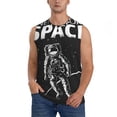 thumbnail image 1 of Disketp Astronaut At Spacewalk Sleeveless Tshirts For Men, Muscle Shirts For Men Dry Fit Tank Top-Medium, 1 of 8