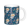 thumbnail image 1 of Disketp Astronaut Corgi Dog Large Coffee Mug with Handle Tea Cup Novelty Coffee Cup for Men Women Office Work, 1 of 6