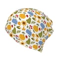 thumbnail image 1 of Disketp Autumn Pumpkins Blooms Slouchy Beanie Hip-Hop Soft Lightweight Running Beanie Adult Hats Chemo Cap for Men Women, 1 of 8