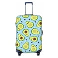 thumbnail image 1 of Disketp Avocado And Hearts Elastic Travel Luggage Cover Travel Suitcase Protective Cover For Trunk Case Apply To 18''-32'' Suitcase Cover (Luggage not included)-Large, 1 of 9