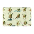 thumbnail image 1 of Disketp Avocado For Exercise Mat For Front Door Outside - Doormat Outdoor Entrance - Welcome Mats Outdoor,Outside Entry And Outdoor Entrance 16''X24'', 1 of 9