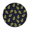 thumbnail image 1 of Disketp Avocado Small Mouse Pad 7.9x7.9 Inches,Washable Round Mousepad For Office Laptop Computer,Non-Slip Rubber Base Mouse Pads For Wireless Mouse, 1 of 8
