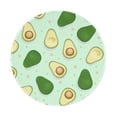 thumbnail image 1 of Disketp Avocado Small Mouse Pad 7.9x7.9 Inches,Washable Round Mousepad For Office Laptop Computer,Non-Slip Rubber Base Mouse Pads For Wireless Mouse, 1 of 9