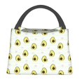 thumbnail image 1 of Disketp Avocado of a Hear Insulated Bags, Insulated Cooler Bag Totes for Lunch Beach Camping, 1 of 6