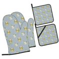 Disketp Baby Elephant Giraffe Oven Mitts and Potholders BBQ GlovesOven