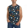 thumbnail image 1 of Disketp Ball Sports Sleeveless Tshirts for Men, Muscle Shirts for Men Dry Fit Tank Top-Large, 1 of 5