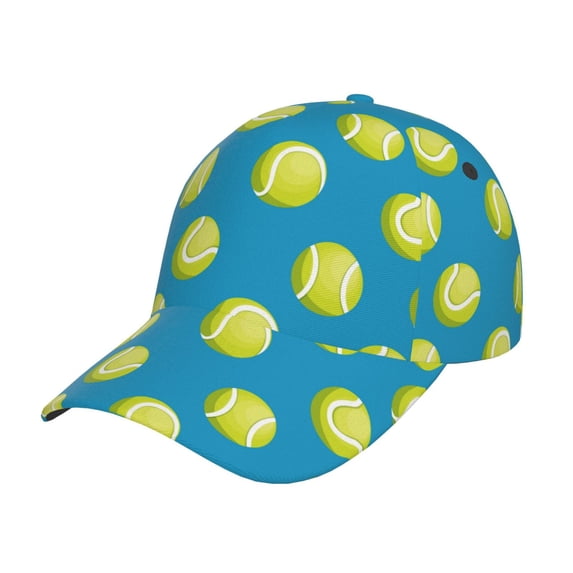 Disketp Ball Tennis Print Baseball Caps for Outdoor Sports Fashion Casual Outdoor Caps Men Women