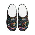 thumbnail image 1 of Disketp Basketball Women's Men's Slippers Plush Slip-On House Slipper for Winter Indoor Soft Cushion Non-slip Fluffy Slides Slippers-35/36, 1 of 7