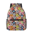 thumbnail image 1 of Disketp Beach Life Backpack - Comfortable Daypack with The right laptop for you Spacious Main Compartment & other poket - {designName} print, 1 of 6