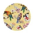 thumbnail image 1 of Disketp Beautiful Bright Birds And Flowers Small Mouse Pad 7.9x7.9 Inches,Washable Round Mousepad For Office Laptop Computer,Non-Slip Rubber Base Mouse Pads For Wireless Mouse, 1 of 9