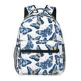 thumbnail image 1 of Disketp Beautiful Butterflies Backpack for Men and Women - Lightweight Backpack Classical with Multi-pockets Casual Daypack for College Workplace Travel, 1 of 5