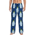 thumbnail image 1 of Disketp Beautiful King Penguin Men'S Pajama Pants - Ultra Soft Fleece Sleep And Lounge Pants (Size: S-Xxl), 1 of 9