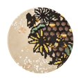 thumbnail image 1 of Disketp Bees And Apiary Small Mouse Pad 7.9x7.9 Inches,Washable Round Mousepad For Office Laptop Computer,Non-Slip Rubber Base Mouse Pads For Wireless Mouse, 1 of 9