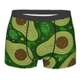 thumbnail image 1 of Disketp Big Colorful Avocados Men'S Boxer Briefs,Soft And Breathable Cotton Underwear With Comfortflex Waistband, 1 of 8