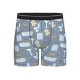 thumbnail image 1 of Disketp Blue Bathroom Men's Boxer Briefs Men’s Underwear Boxer Briefs for Men, 1 of 7