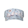 thumbnail image 1 of Disketp Blue Butterfly Sun Visors for Women Men Unisex Tennis Golf Visor Hat Adjustable Summer Hats Sport Outdoor Visor Hat UV Protection Cap, 1 of 8