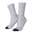 thumbnail image 1 of Disketp Blue Dandelion Unisex Crew Socks Lightweight Breathable Ventilation Ankle Socks, Mid-calf socks for Daily, 1 of 6
