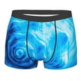 thumbnail image 1 of Disketp Blue Shell Men'S Boxer Briefs,Soft And Breathable Cotton Underwear With Comfortflex Waistband, 1 of 8