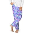 thumbnail image 1 of Disketp Blue Skull Daisy for Teenagers' Pajama Pants ,Lounge Pants Teen joggers Ideal for Home, School, or Sports-Large, 1 of 6