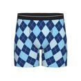 thumbnail image 1 of Disketp Blue Squares Men's Boxer Briefs Men’s Underwear Boxer Briefs for Men, 1 of 7