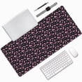 thumbnail image 1 of Disketp Breast Cancer Awareness (2) Gaming Mouse Mat Long Extended Mouse Pad Desk Mat Non-Slip Rubber Mice Pads Stitched Edges(315.5 x 16 x 0.12 Inches), 1 of 8