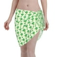 thumbnail image 1 of Disketp Broccoli 1 Women Swimsuit Cover Up Short Chiffon Summer Beach Sarong Bikini Wrap Skirt Bathing Suit, 1 of 5