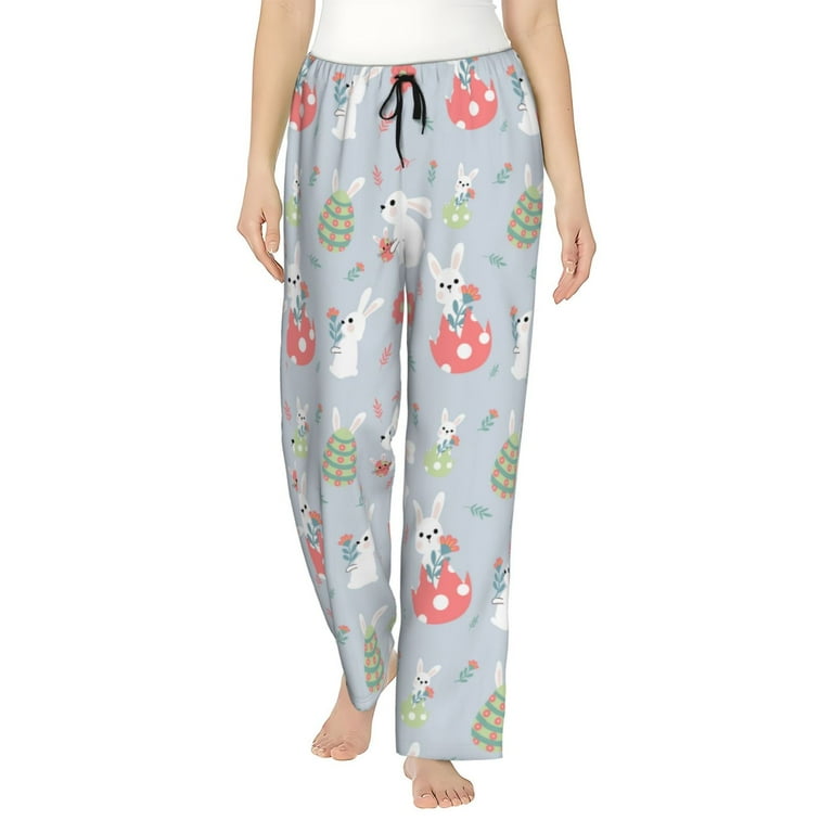 Disketp Bunny cartoon with easter for Women's Pajama Pants - Ultra