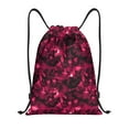 thumbnail image 1 of Disketp Burgundy Tie Dye Drawstring Backpack Drawstring Gym Bags Draw String Bags for Sports, Gym, Travel, Swimming, Beach-Medium, 1 of 6