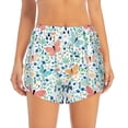 thumbnail image 1 of Disketp Butterflies Print Women's Shorts Workout Shorts for Athletic Gym Running Shorts with Phone Pockets X-Large, 1 of 8