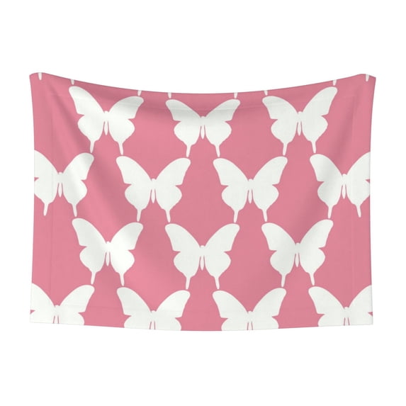 Disketp Butterfly 2 Dog Blanket/Bed Cover for Dogs and Cats,Puppy Essentials-Small