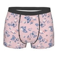 thumbnail image 1 of Disketp Butterfly Men's Boxer Briefs,Soft and Breathable Cotton Underwear with ComfortFlex Waistband, 1 of 7