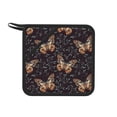 Disketp Butterfly1 Pot Holders Kitchen Insulation Mats Heat Resistant