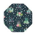 thumbnail image 1 of Disketp Cactus 2 Funny Coasters,6 Pcs Leather Coasters With Holder, Perfect Housewarming Hostess Gifts,Protect Furniture From Water Marks Scratch And Damage, 1 of 9