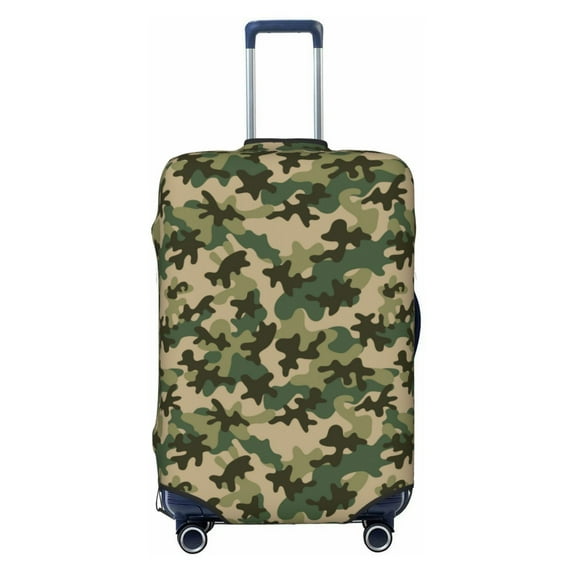 Disketp Camouflag Elastic Travel Luggage Cover Travel Suitcase Protective Cover For Trunk Case Apply To 18''-32'' Suitcase Cover-X-Large