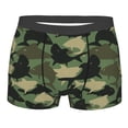 thumbnail image 1 of Disketp Camouflage Shark Men'S Boxer Briefs,Soft And Breathable Cotton Underwear With Comfortflex Waistband, 1 of 9