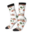 thumbnail image 1 of Disketp Camp Van Unisex Crew Socks Lightweight Breathable Ventilation Ankle Socks, Mid-calf socks for Daily, 1 of 6