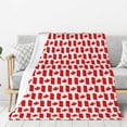 thumbnail image 1 of Disketp Canada Cozy Flannel Fleece Throw Blanket: Has a velvety texture for All Seasons - Perfect for Women, Men, & Kids"50"x40", 1 of 6