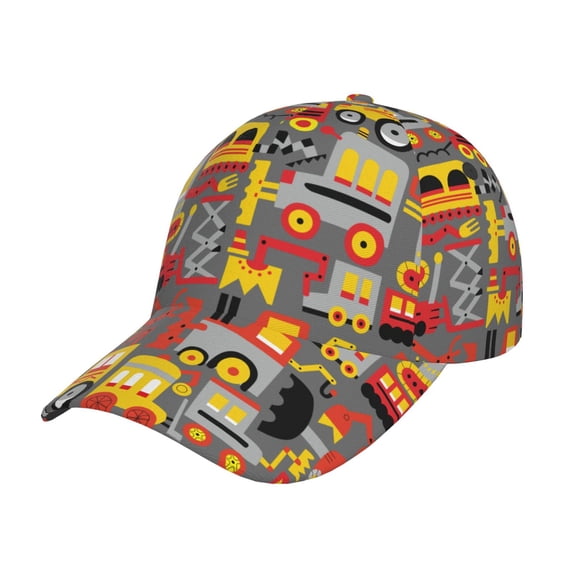 Disketp Cars Print Baseball Caps For Outdoor Sports Fashion Casual Outdoor Caps Men Women