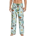 thumbnail image 1 of Disketp Cartoon Car Racing Men'S Pajama Pants - Ultra Soft Fleece Sleep And Lounge Pants (Size: S-Xxl), 1 of 9
