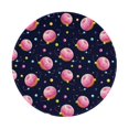 thumbnail image 1 of Disketp Cartoon Donut Planets Small Mouse Pad 7.9x7.9 Inches,Washable Round Mousepad for Office Laptop Computer,Non-Slip Rubber Base Mouse Pads for Wireless Mouse, 1 of 8