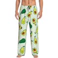 thumbnail image 1 of Disketp Cartoon Fruit Men'S Pajama Pants - Ultra Soft Fleece Sleep And Lounge Pants (Size: S-Xxl), 1 of 9