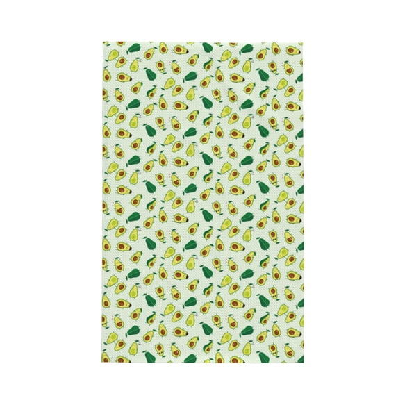 Disketp Cartoon Fruit Waffle Weave Kitchen Dish Cloth,Super Absorbent Kitchen Dish Towels 16*26 Inches for Dish Rags Washing Dishes, Drying Dishes