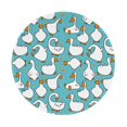 thumbnail image 1 of Disketp Cartoon Funny Goose Small Mouse Pad 7.9x7.9 Inches,Washable Round Mousepad For Office Laptop Computer,Non-Slip Rubber Base Mouse Pads For Wireless Mouse, 1 of 8