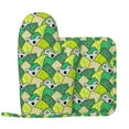 thumbnail image 1 of Disketp Cartoon Koala Bear and Leaf Oven Mitts and Potholders BBQ Gloves-Oven Mitts and Pot Holders with Recycled Infill Silicone Non-Slip Cooking Gloves for Cooking Baking Grilling, 1 of 8