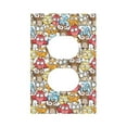 thumbnail image 1 of Disketp Cartoon Owls 1 Decorative Light Switch or Outlet Wall Plate with Safety Cover-Style S, 1 of 6