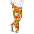 thumbnail image 1 of Disketp Cartoon Pumpkins for Teenagers' Pajama Pants ,Lounge Pants Teen joggers Ideal for Home, School, or Sports-Medium, 1 of 6