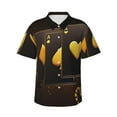 thumbnail image 1 of Disketp Casino Playing Cards Hawaiian Shirts for Men,Mens Casual Short Sleeve Button Down Shirts Beach Shirt,X-Large, 1 of 7