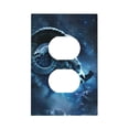 thumbnail image 1 of Disketp Celestial Ram Night Sky Decorative Light Switch or Outlet Wall Plate with Safety Cover-Style S, 1 of 6