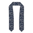 thumbnail image 1 of Disketp Cherry Blossoms on Navy Background Graduation Stole Class of 2024 Customized Congratulations Sash ,Unisex, 72", 1 of 7